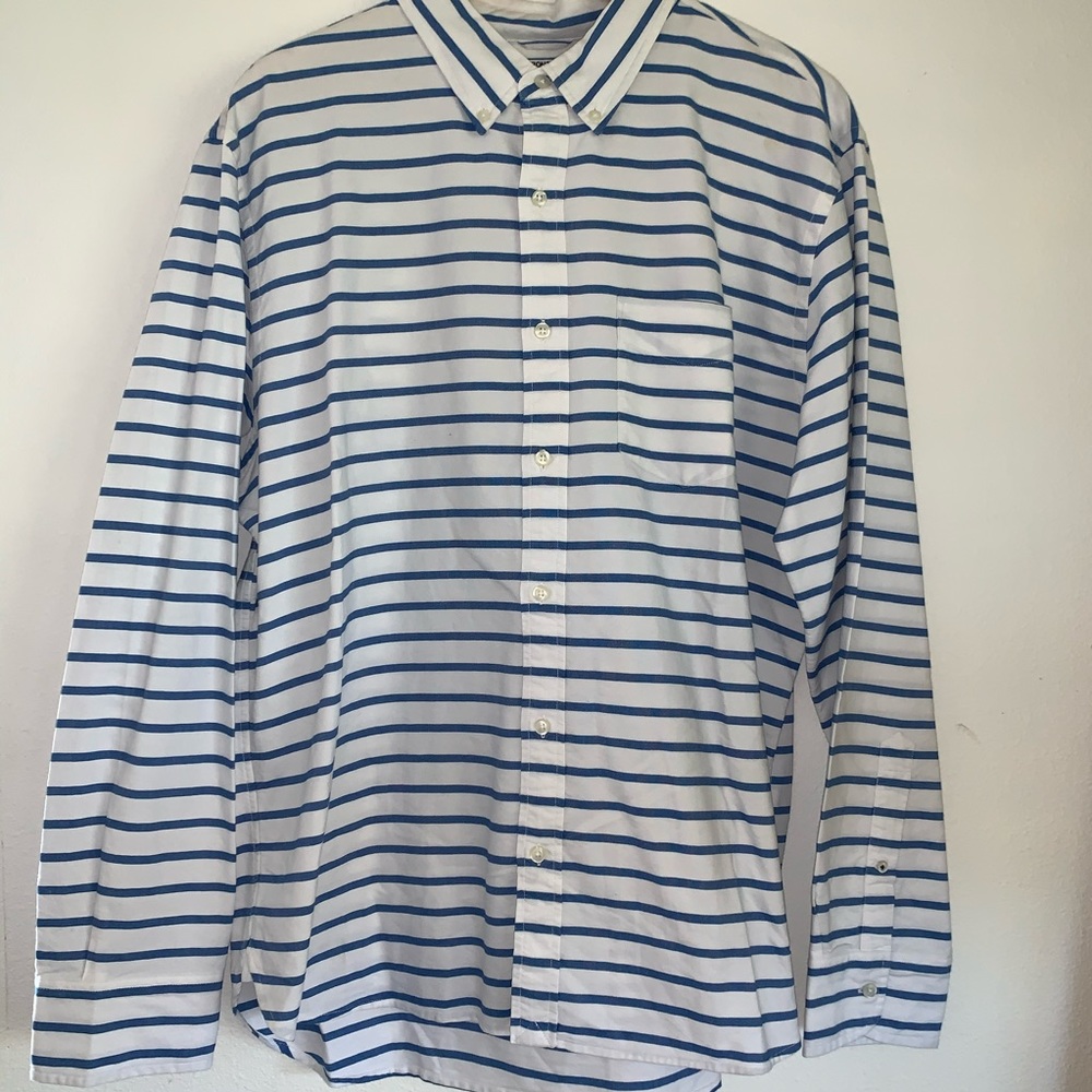 Used long sleeve button down shirt